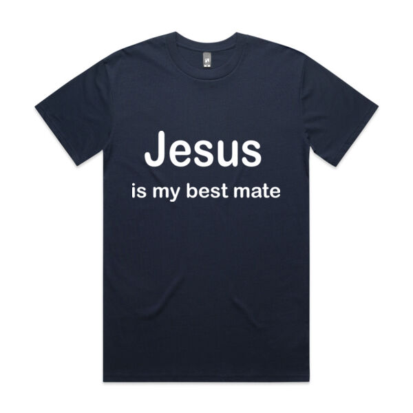 Jesus is My Best Mate T-shirt Thumbnail