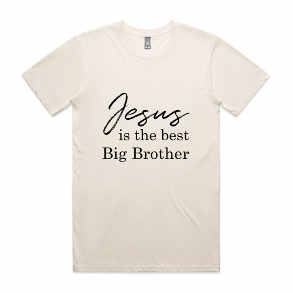 Jesus is the Best Big Brother T-Shirt Thumbnail