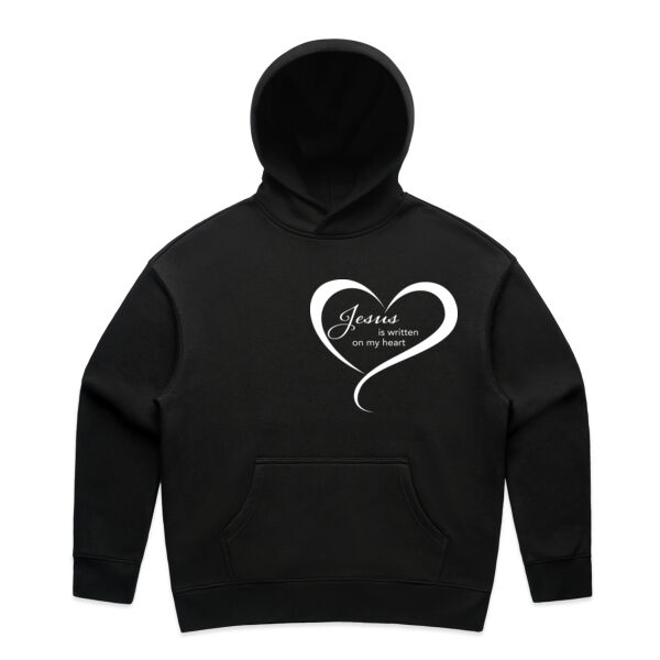 Jesus is Written on my Heart hoodie Thumbnail